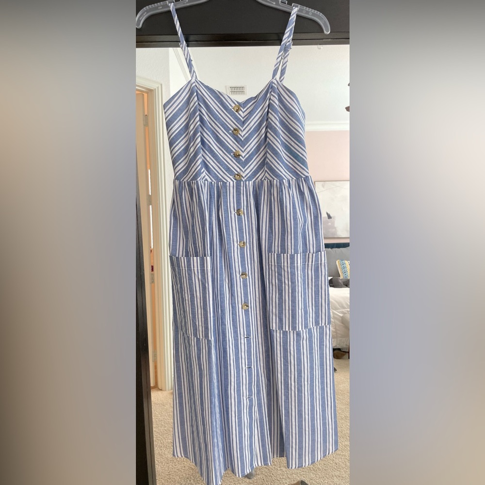 Striped Sundress, size small, NEW WITH TAGS